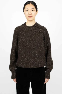 Margaret Howell Soft Donegal Jumper Earth| Tops