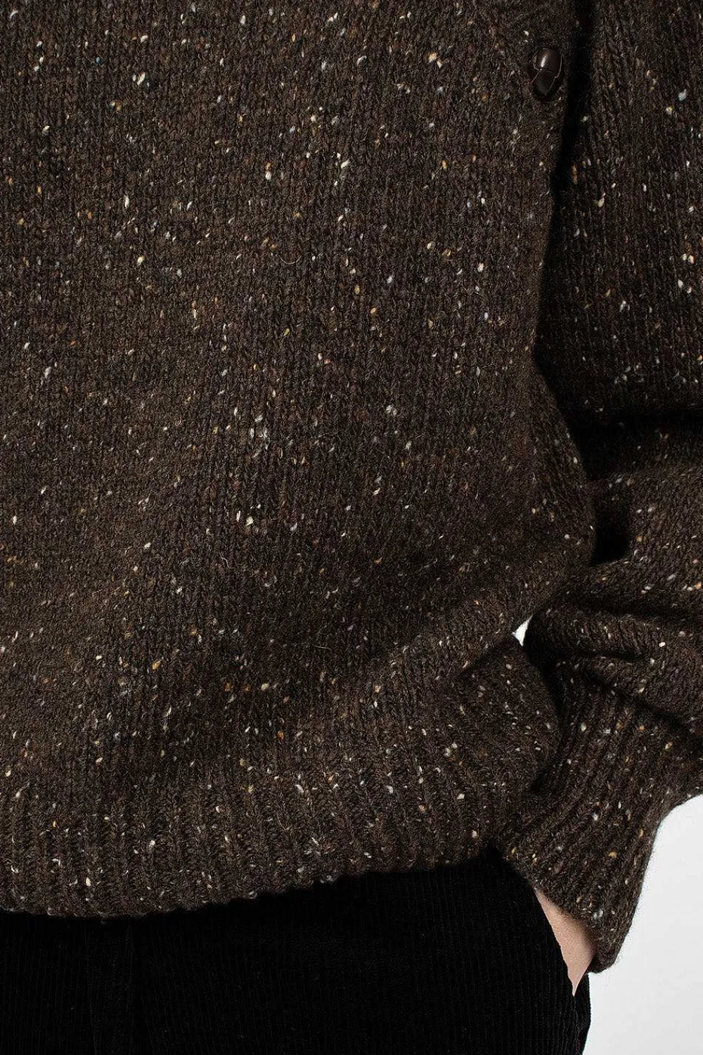 Margaret Howell Soft Donegal Jumper Earth| Tops