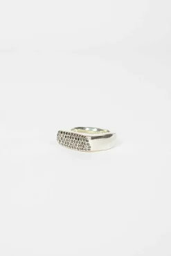 Rosa Maria Sola 3 Sterling Silver Icy Diamond Ring| Rings