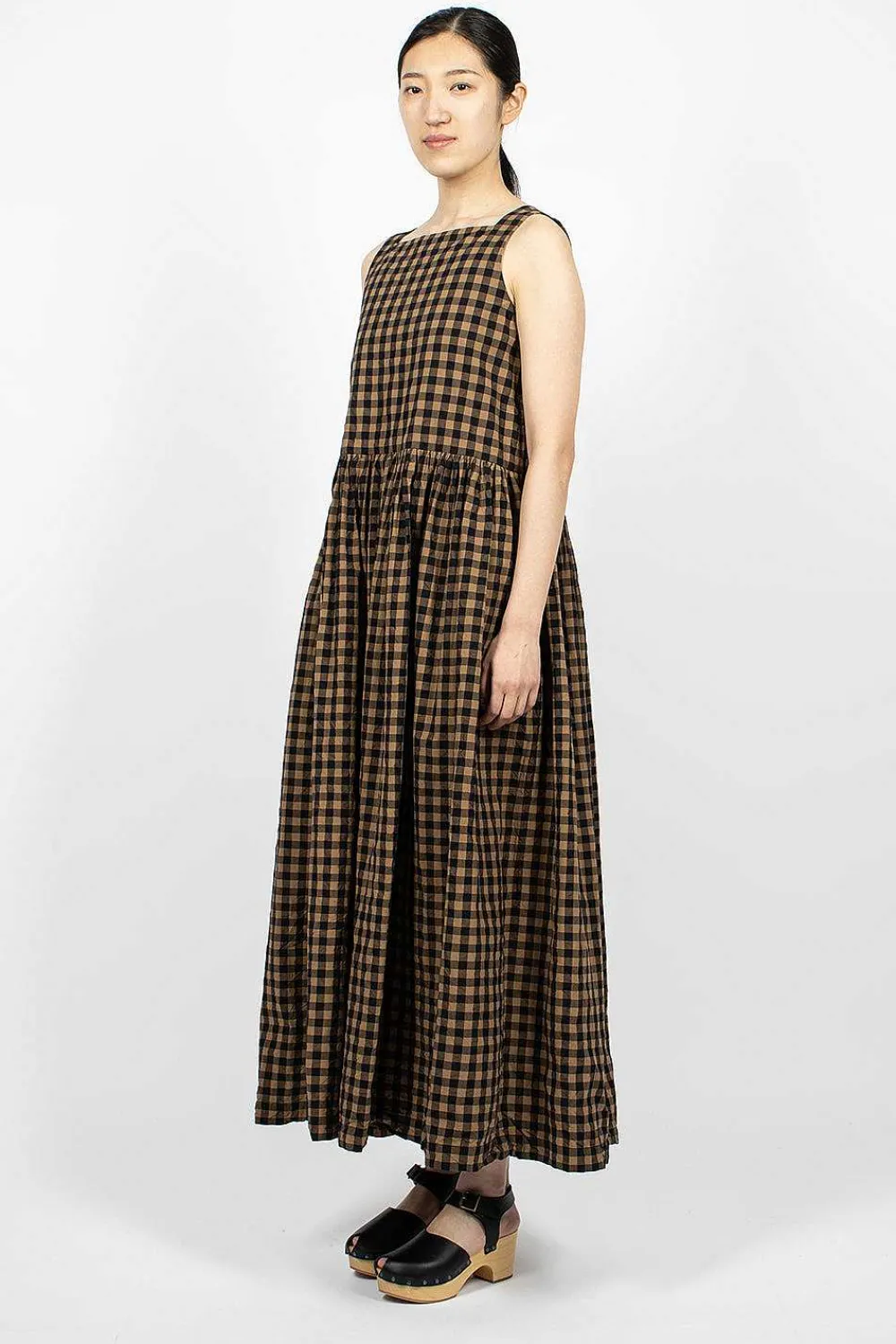 Daniela Gregis Square Neck Dress Black/Colonial| Dresses