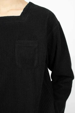 Engineered Garments FWK Square Neck Shirt Black| Shirts