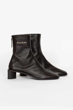 Acne Studios Square Toe Boot Black| Shoes