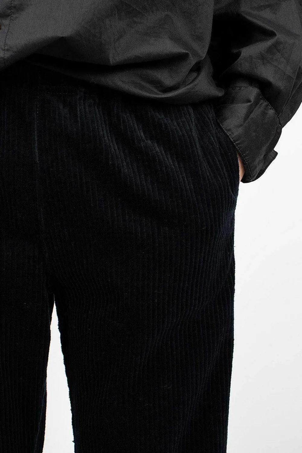Engineered Garments FWK Stk Corduroy Pant Dark Navy| Trousers