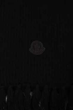 Moncler Stripe Scarf Mohair Blend| Scarves & Gloves