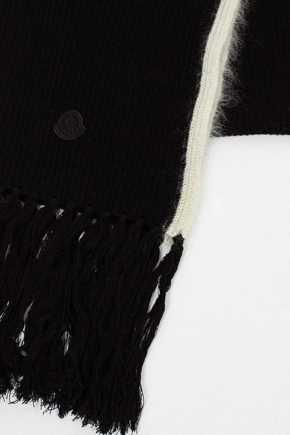 Moncler Stripe Scarf Mohair Blend| Scarves & Gloves