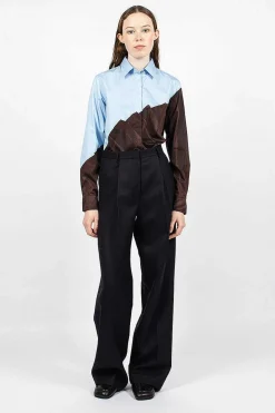 Dries Van Noten Suit Trouser Navy| Trousers