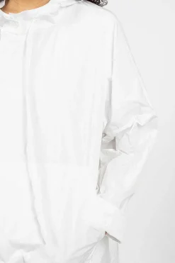 Casey Casey Swing Parka White| Outerwear