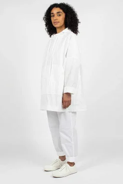Casey Casey Swing Parka White| Outerwear