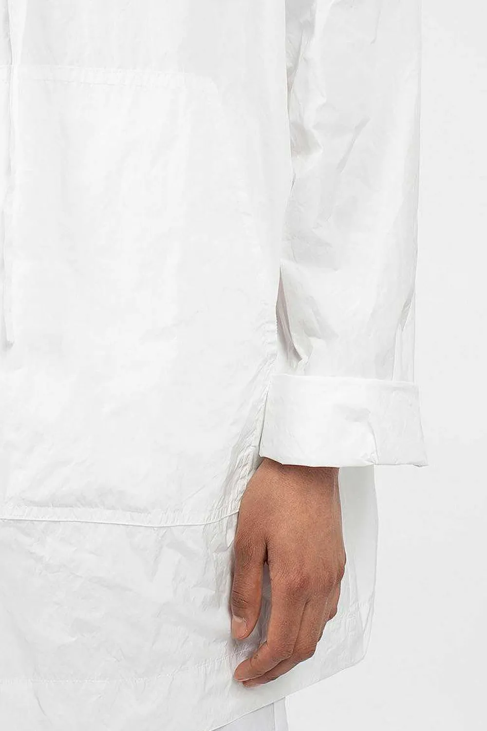 Casey Casey Swing Parka White| Outerwear