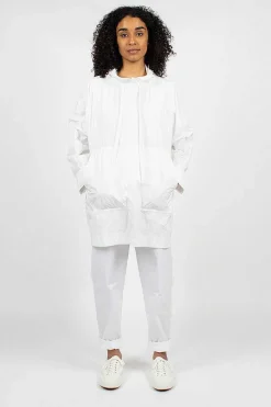Casey Casey Swing Parka White| Outerwear