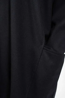 6397 Tailored Artist Smock Navy| Tops