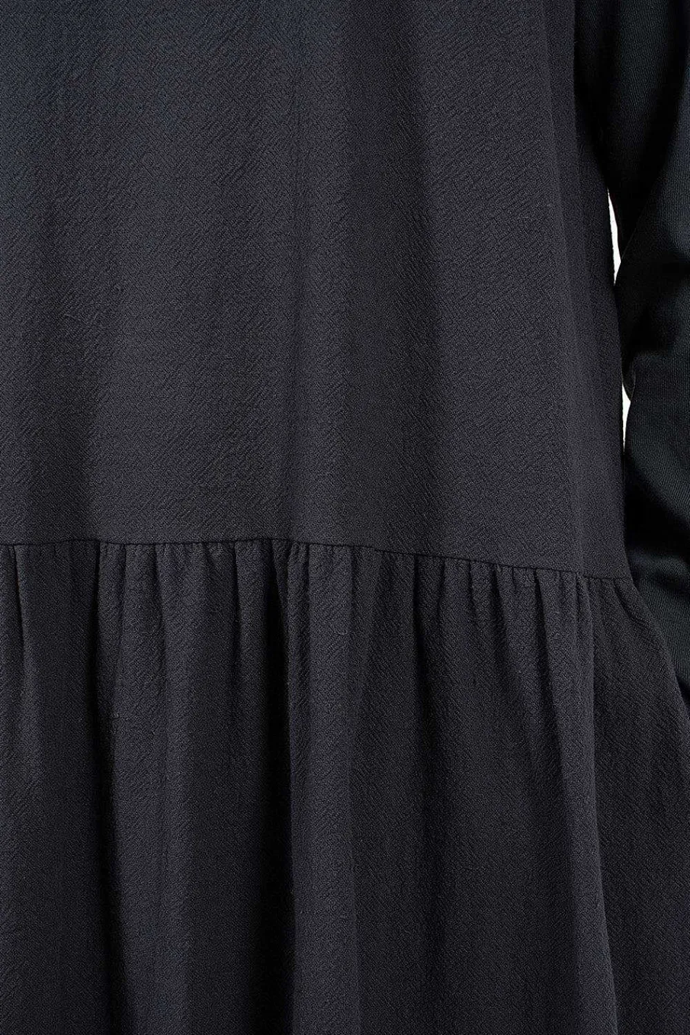 Black Crane Tank Dress Dark Navy| Dresses