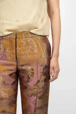 Dries Van Noten Tapestry Tapered Trousers| Trousers