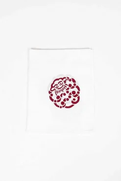 VISVIM Tenugui Little Cloud Towel 2 Pack Blue/Red| Scarves & Gloves
