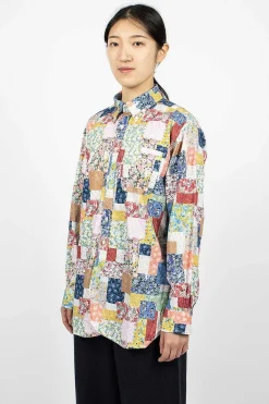 Engineered Garments FWK 19Th Century Shirt Multi Floral Patchwork| Shirts