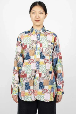 Engineered Garments FWK 19Th Century Shirt Multi Floral Patchwork| Shirts