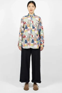 Engineered Garments FWK 19Th Century Shirt Multi Floral Patchwork| Shirts