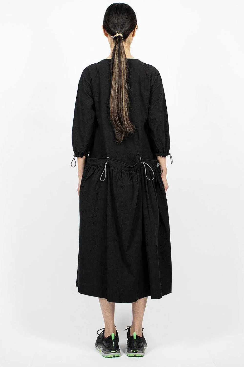 Toogood The Roper Dress Crinkled Cotton Flint| Dresses
