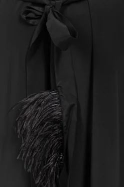 Simone Rocha Tie Slip Dress Black| Dresses