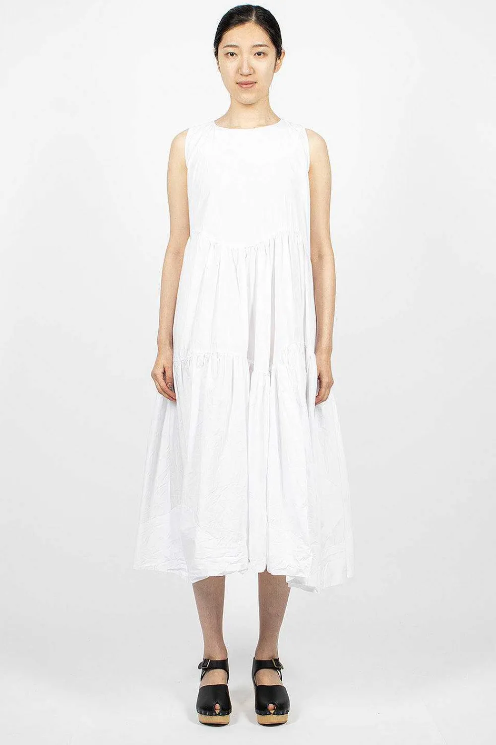 Daniela Gregis Tiered Dress White| Dresses