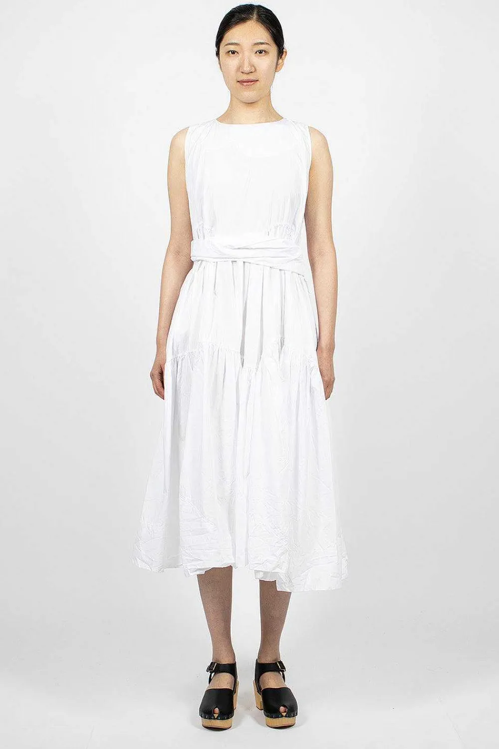 Daniela Gregis Tiered Dress White| Dresses