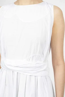 Daniela Gregis Tiered Dress White| Dresses