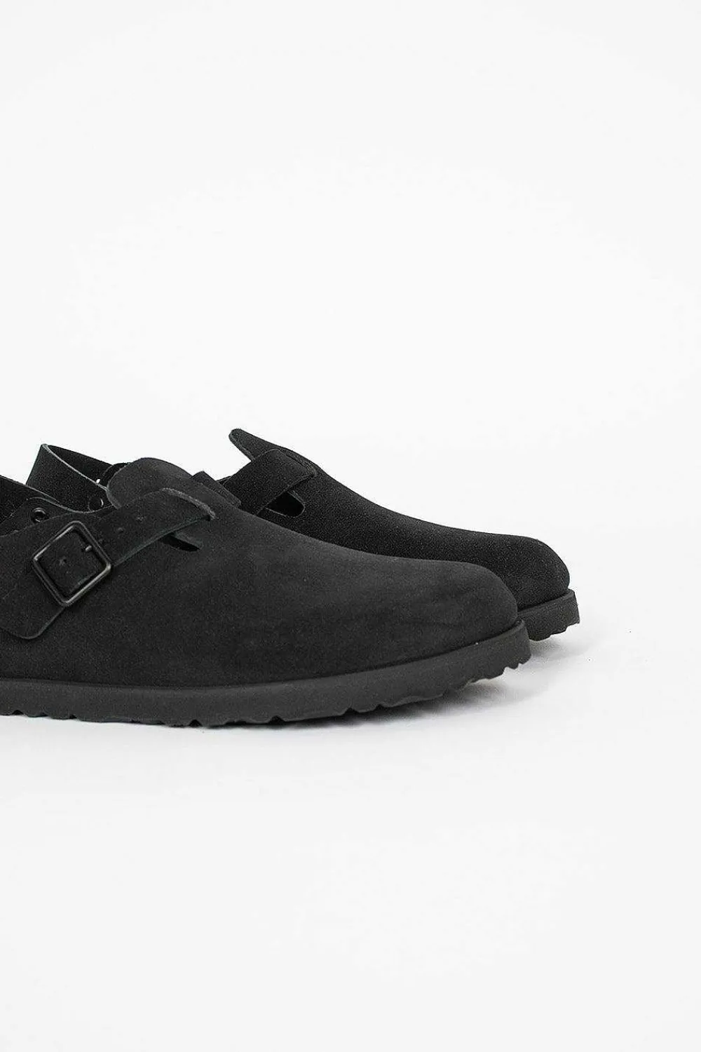 Birkenstock Tokio Suede Clog Black| Shoes