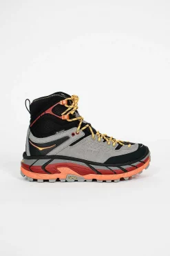 Hoka One One Tor Ultra Hi Black/Chili Pepper| Boots
