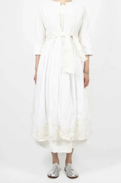 Daniela Gregis Torte Coat Optical/Raw White| Outerwear