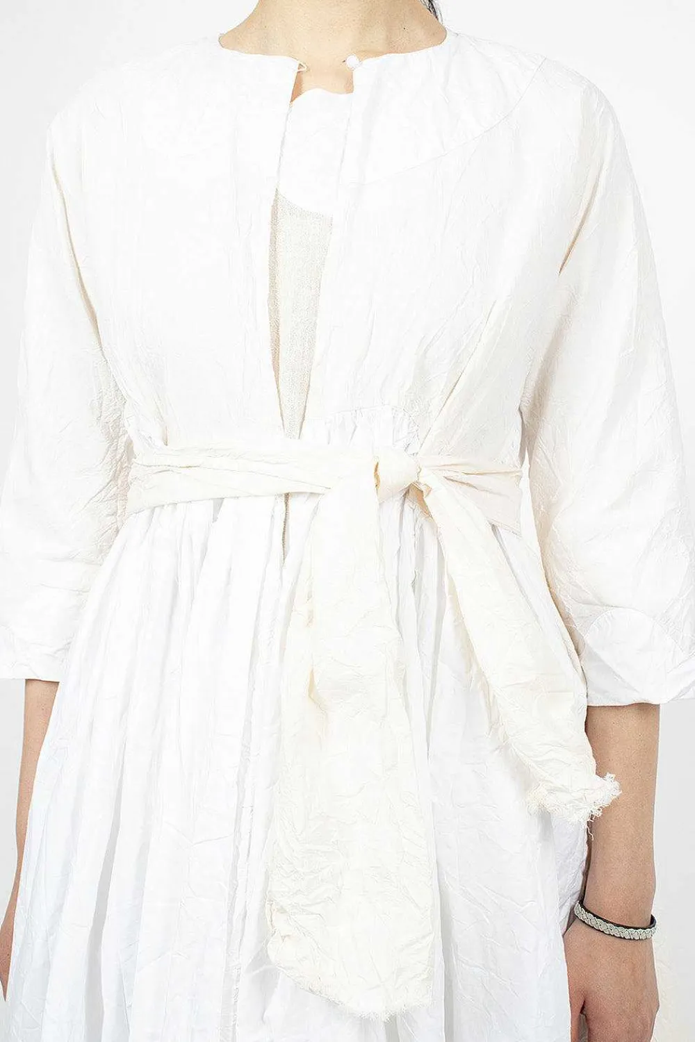Daniela Gregis Torte Coat Optical/Raw White| Outerwear