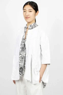 Daniela Gregis Torte Jacket White| Outerwear