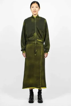 Acne Studios Track Jacket Acid Yellow| Outerwear