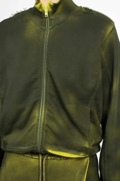 Acne Studios Track Jacket Acid Yellow| Outerwear