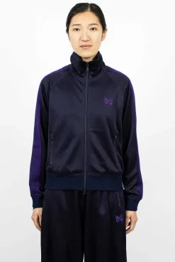 Needles Track Jacket Navy| Outerwear