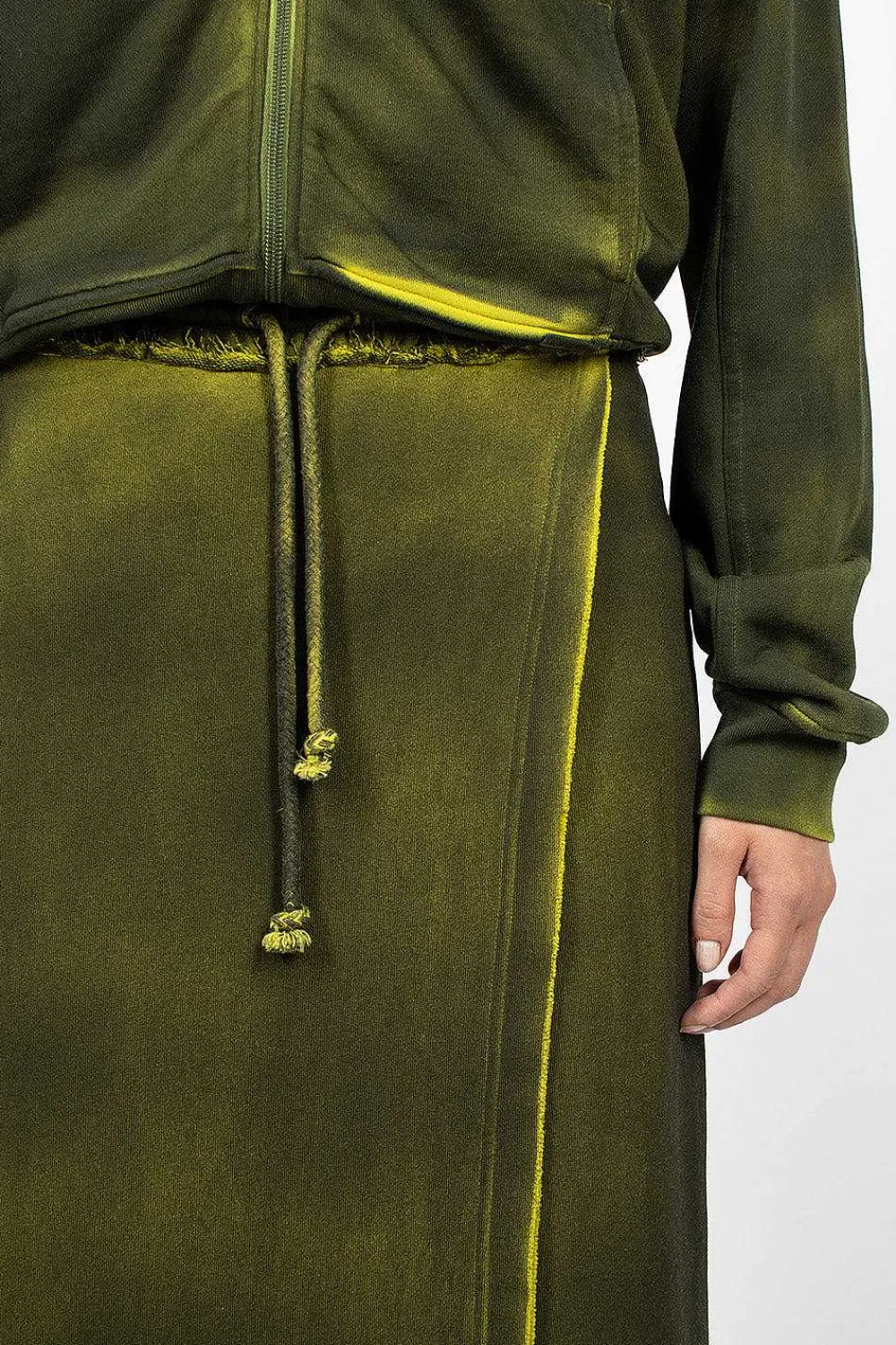 Acne Studios Track Skirt Acid Yellow| Skirts