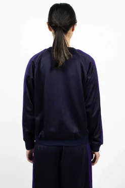 Needles Track Sweatshirt Navy| Tops