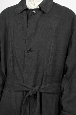 Chez Vidalenc Trench Coat Black| Outerwear