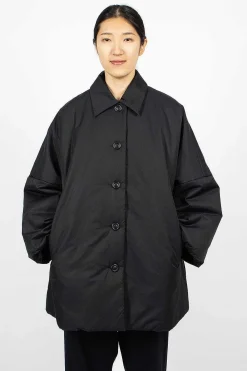 Casey Casey Triangle Coat Navy| Outerwear
