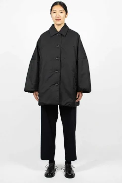 Casey Casey Triangle Coat Navy| Outerwear