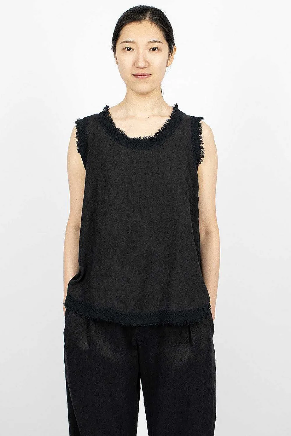 Chez Vidalenc Tunique Top Dark Navy| Tops