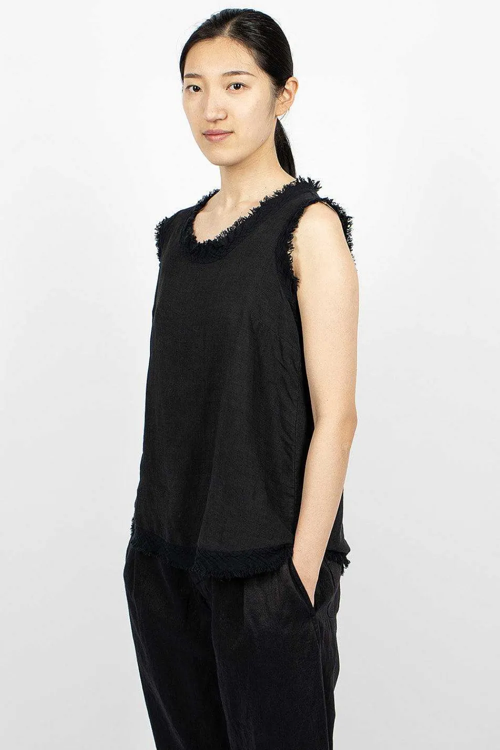 Chez Vidalenc Tunique Top Dark Navy| Tops