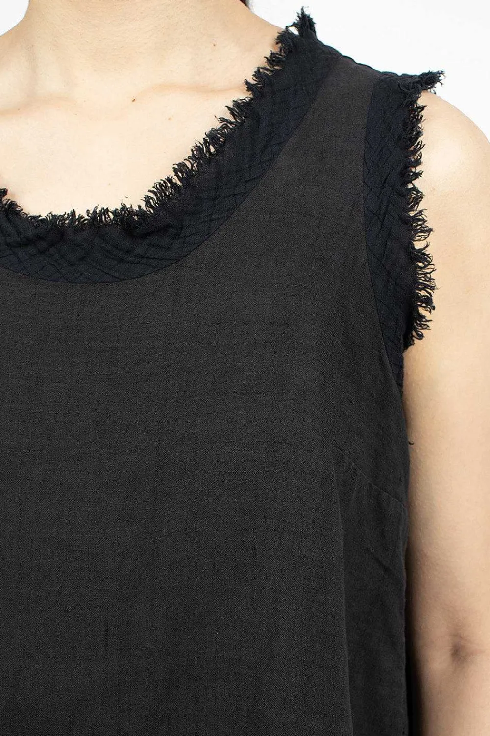 Chez Vidalenc Tunique Top Dark Navy| Tops
