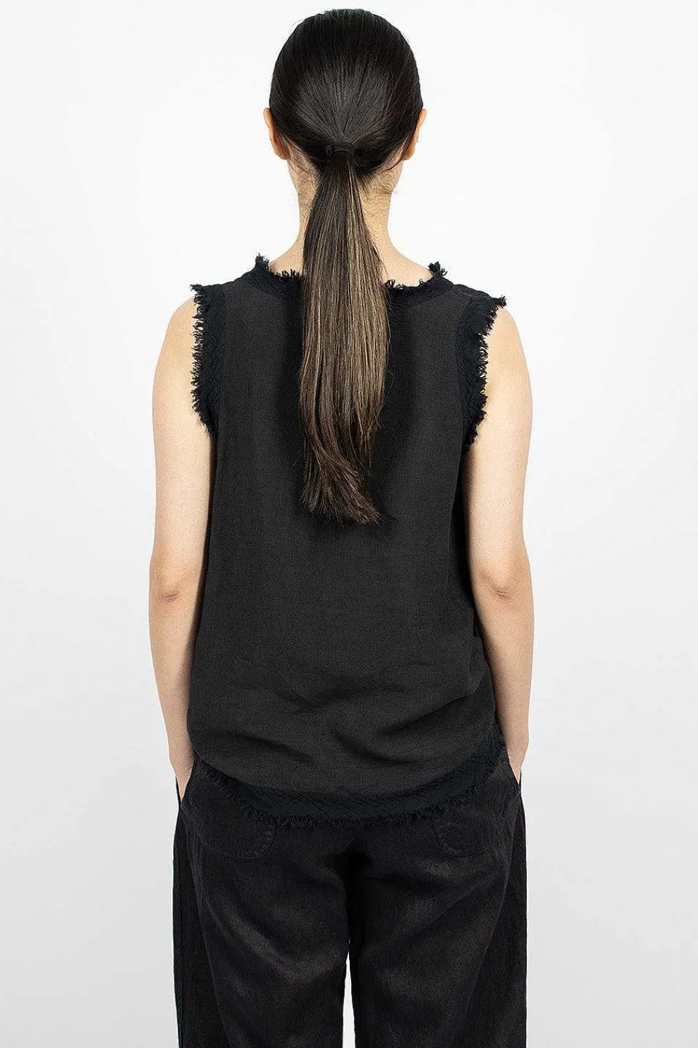 Chez Vidalenc Tunique Top Dark Navy| Tops