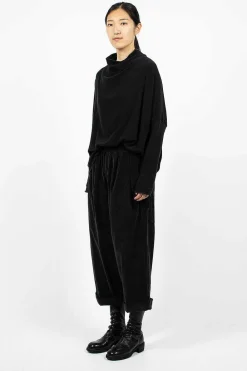 Album di Famiglia U2391 Bragoni Velvet Black| Trousers