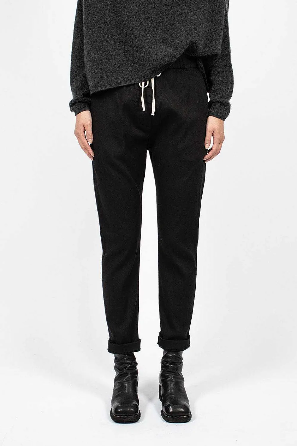 Album di Famiglia U23103 Slim Trouser Black| Trousers