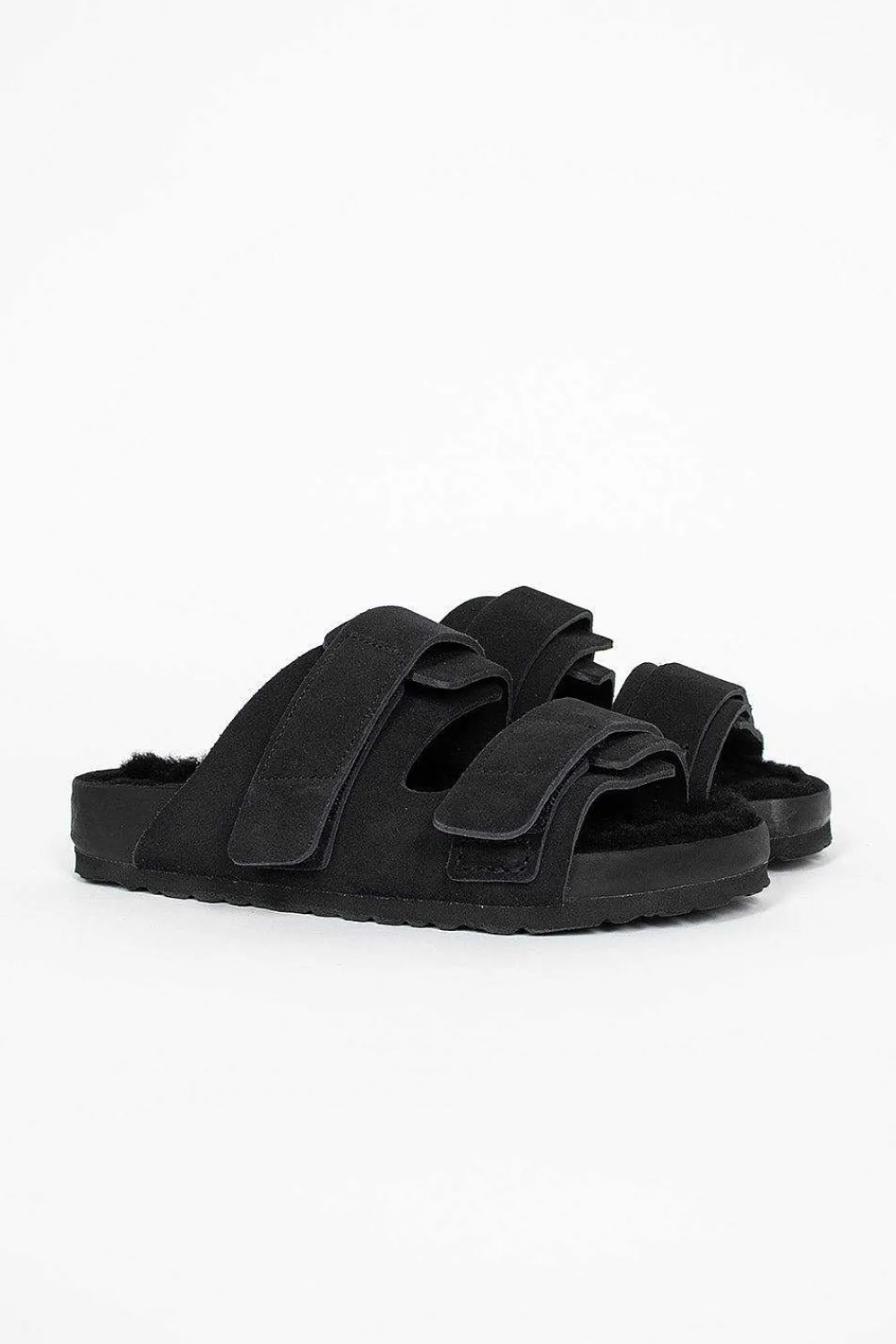 Birkenstock Uji Vl Cazador Shearling Sandal Slate| Shoes