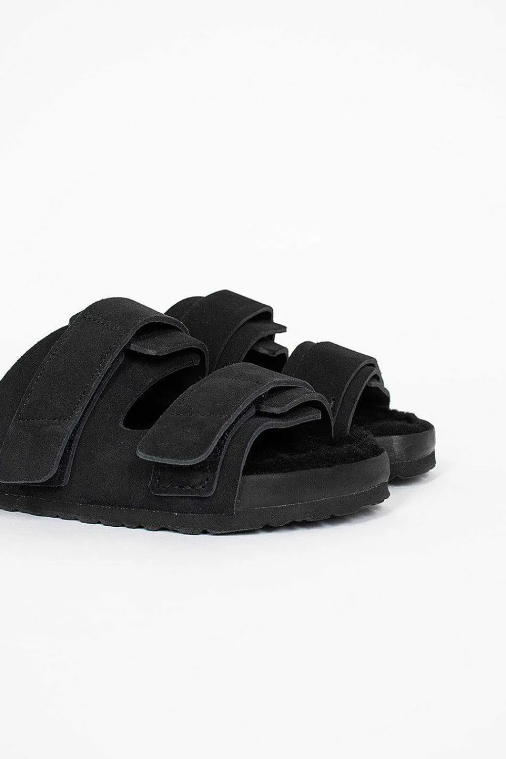 Birkenstock Uji Vl Cazador Shearling Sandal Slate| Shoes