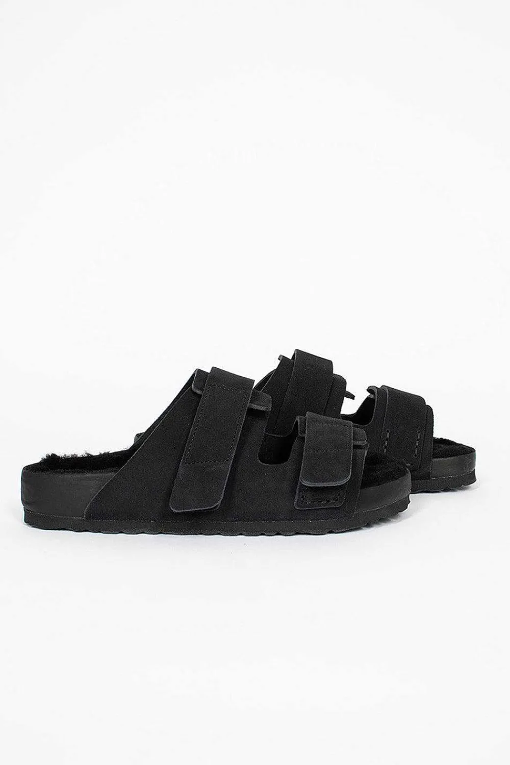 Birkenstock Uji Vl Cazador Shearling Sandal Slate| Shoes