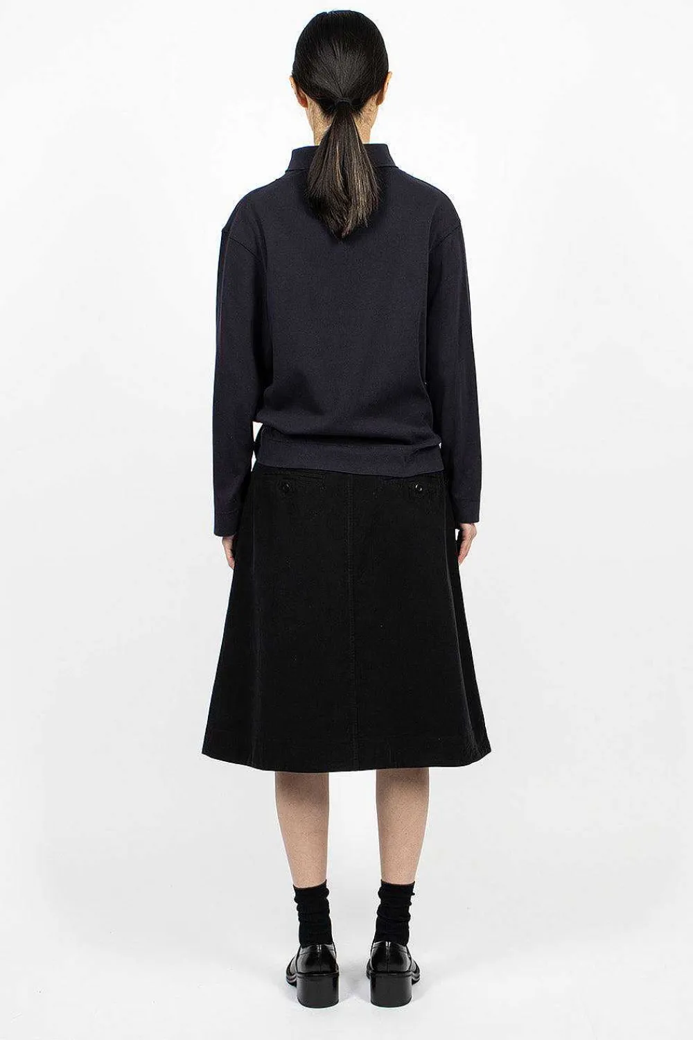 Margaret Howell Uniform Skirt Black| Skirts
