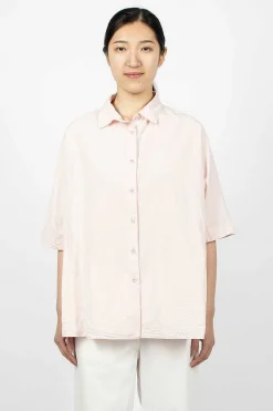 Casey Casey Waga S/Sleeve Shirt Pink| Shirts